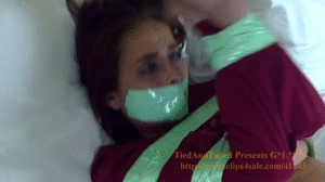 www.tiedandtaped.com - Ashlee Graham - Ashlee's Sticky Situation thumbnail